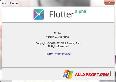 স্ক্রিনশট Flutter Windows XP