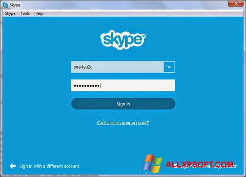 স্ক্রিনশট Skype Setup Full Windows XP