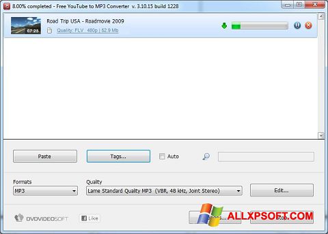 স্ক্রিনশট Free YouTube to MP3 Converter Windows XP