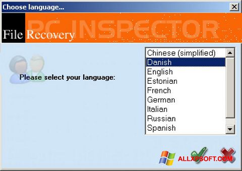 স্ক্রিনশট PC Inspector File Recovery Windows XP