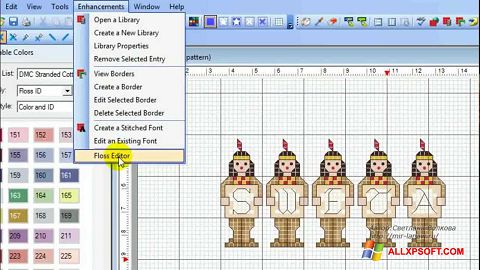 স্ক্রিনশট Stitch Art Easy Windows XP