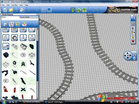 স্ক্রিনশট LEGO Digital Designer Windows XP