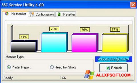 স্ক্রিনশট SSC Service Utility Windows XP