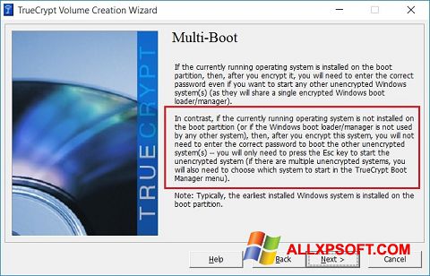 স্ক্রিনশট MultiBoot Windows XP