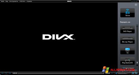 স্ক্রিনশট DivX Player Windows XP